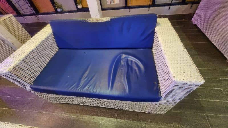 Cane/ Bedh Outdoor Sofa Set | Restaurant Furniture (Urgent) 5