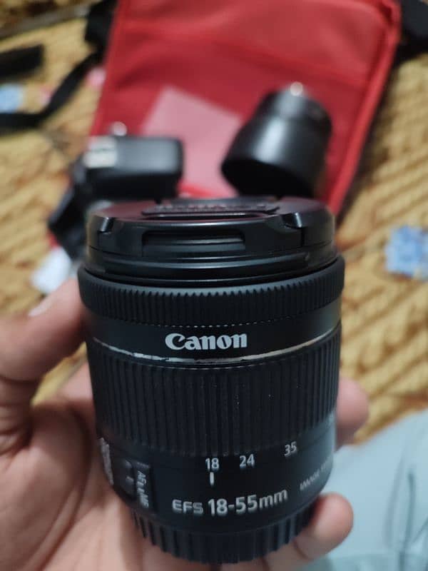 CANON 800D WITH 50MM AND 18/55 6