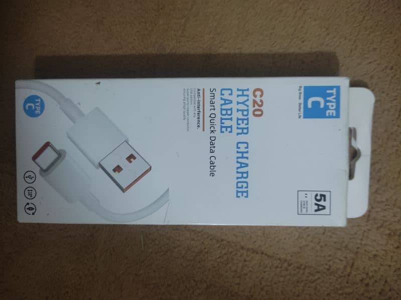 C Type Charging Cable 1