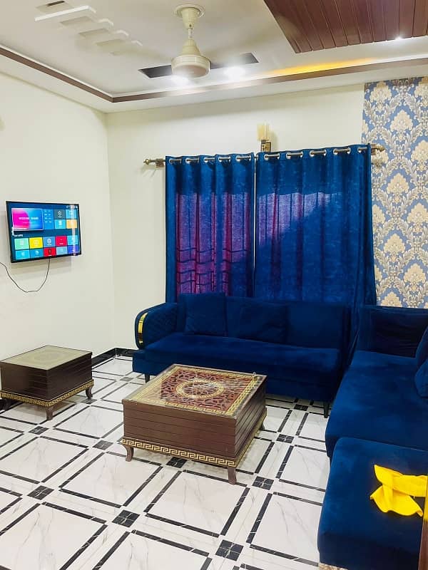 5 Marla Beautiful Luxury Designer Fully Furnished House In Ali Block Bahria Town Phase 8 Rawalpindi 3