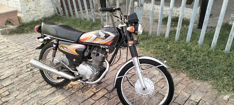 Honda CG 125 alter in 2022 modal 1