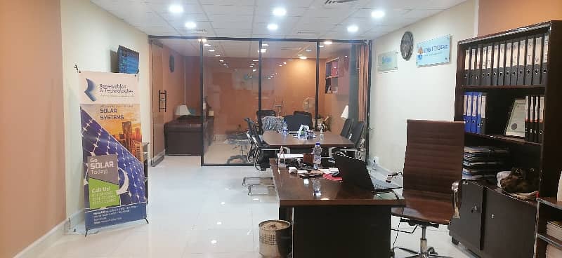 Furnished 600 Square Feet Office Available In World Trade Center For rent 3