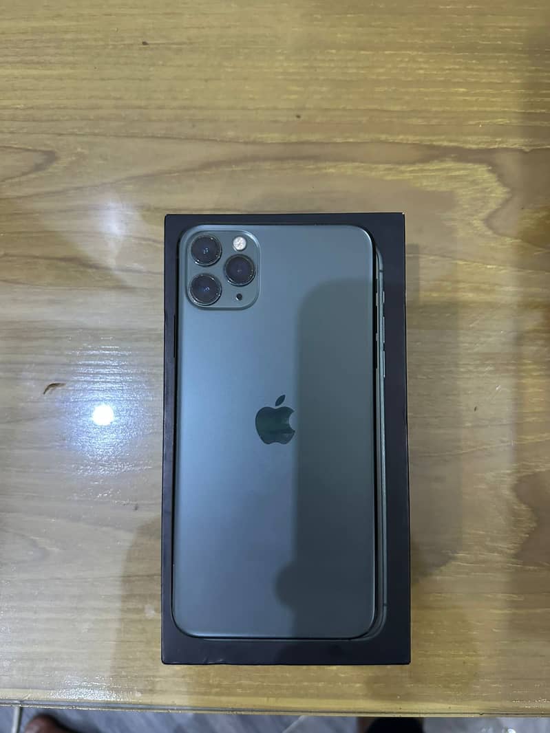 iPhone 11 Pro Max PTA Approved 256 GB With Box Urgent Sale 1