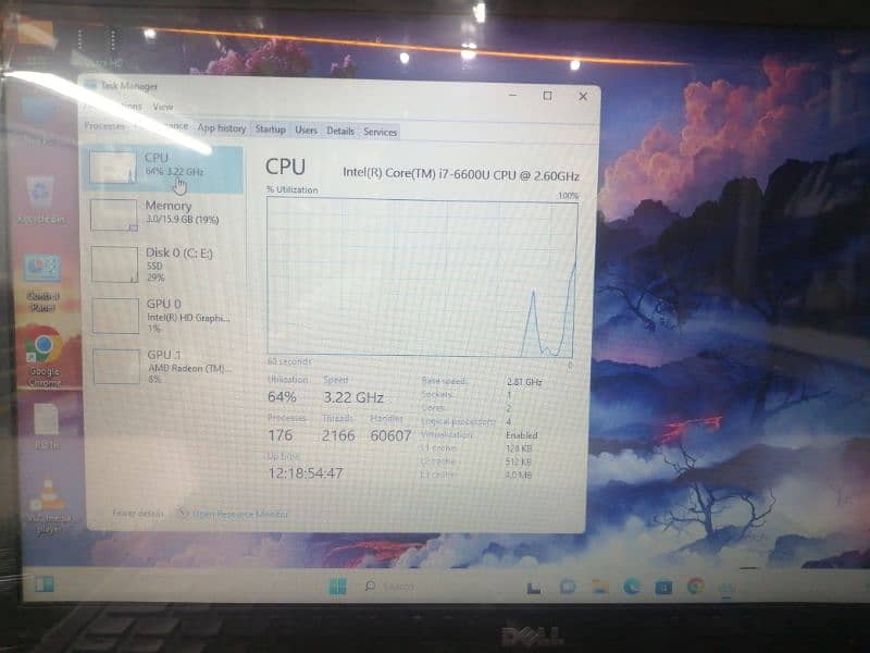 DELL 5570 I7 6GEN (2GB GPU) 3