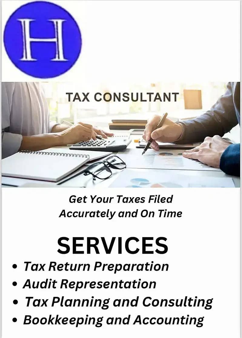 Tax Consultant, Tax Filer, FBR, Income Tax Return, Sales Tax, NTN 1