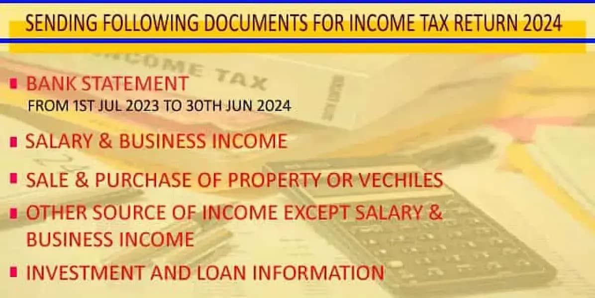 SALES TAX INCOME TAX RETURN TAX CONSULTANT FBR TAX FILER NTN 9