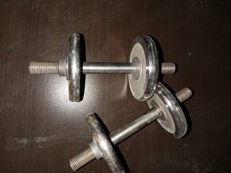 Pair of Dumbbells 2kg×4 Plates 0