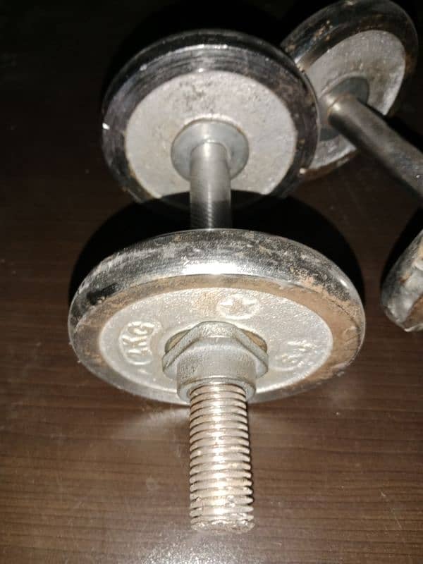 Pair of Dumbbells 2kg×4 Plates 1