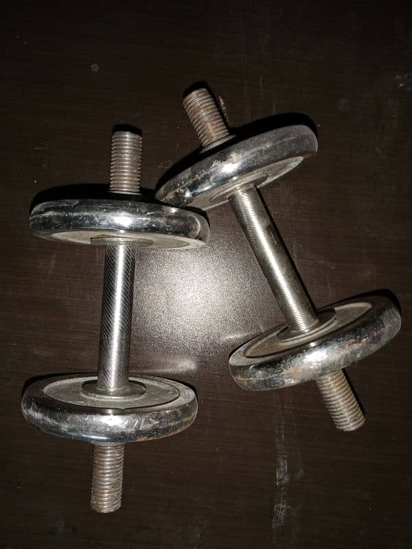 Pair of Dumbbells 2kg×4 Plates 2