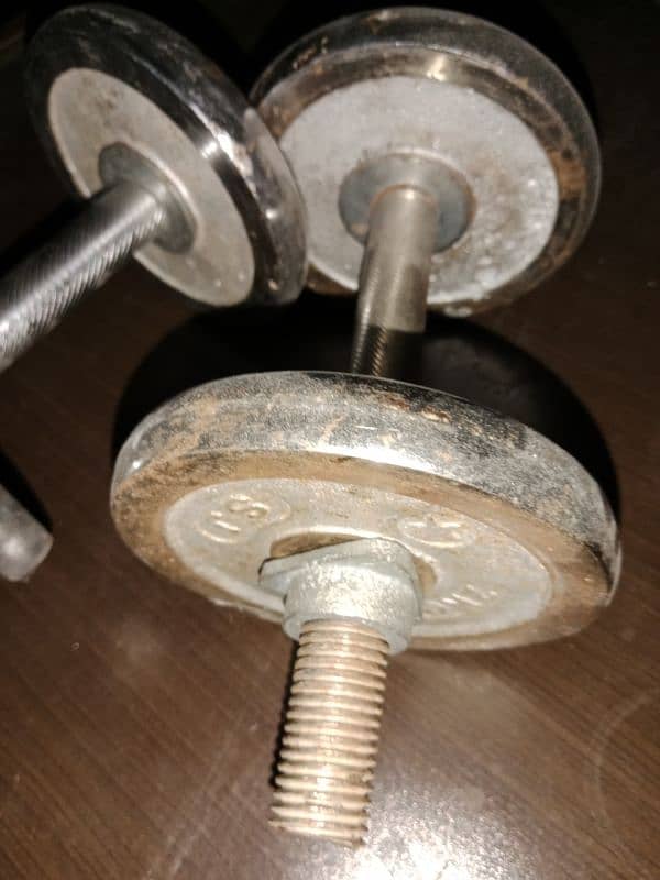 Pair of Dumbbells 2kg×4 Plates 3