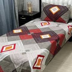 2Pcs Crystal Cotton Bedding. Cash on delivery 0