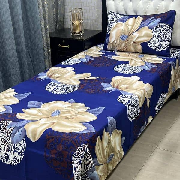 2Pcs Crystal Cotton Bedding. Cash on delivery 2