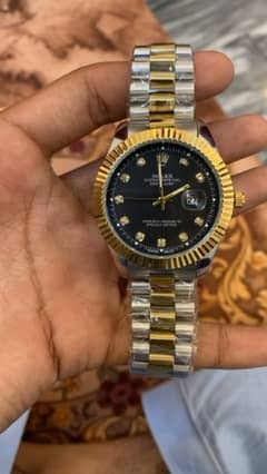 Rolex watch for men in Date just Two Tunes Colour