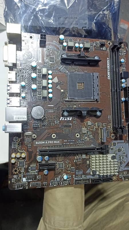 Msi B450M A pro max 0