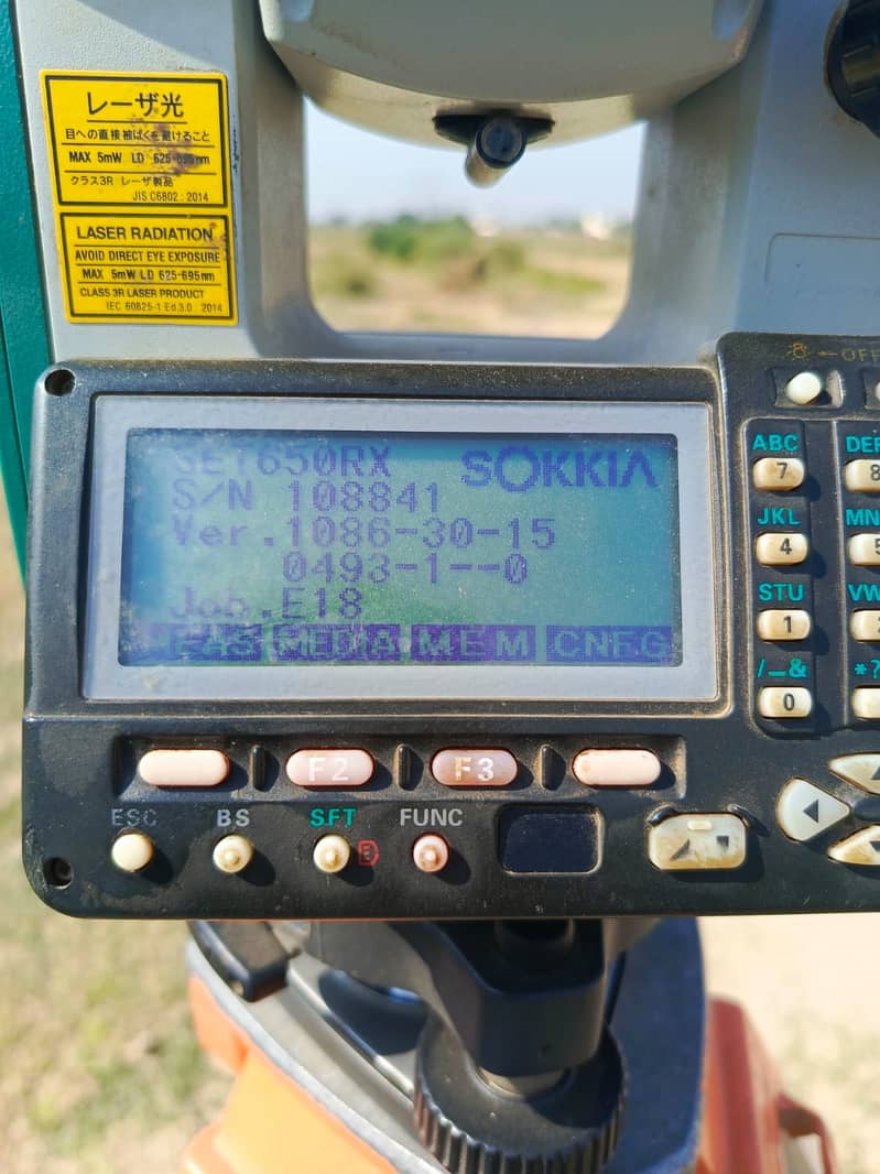 Sokia Total station like new condition 4