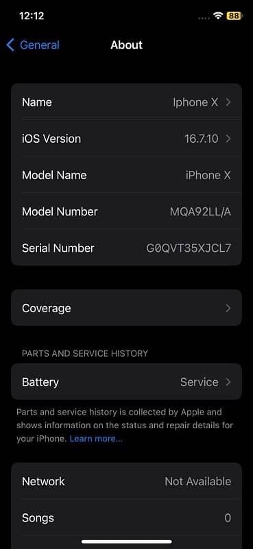 iphone x 256 gb non pta 5