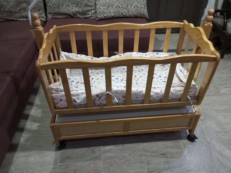 Baby Cot | Baby Crib | Baby Bed | Baby Swing | Wooden Baby Cot 3