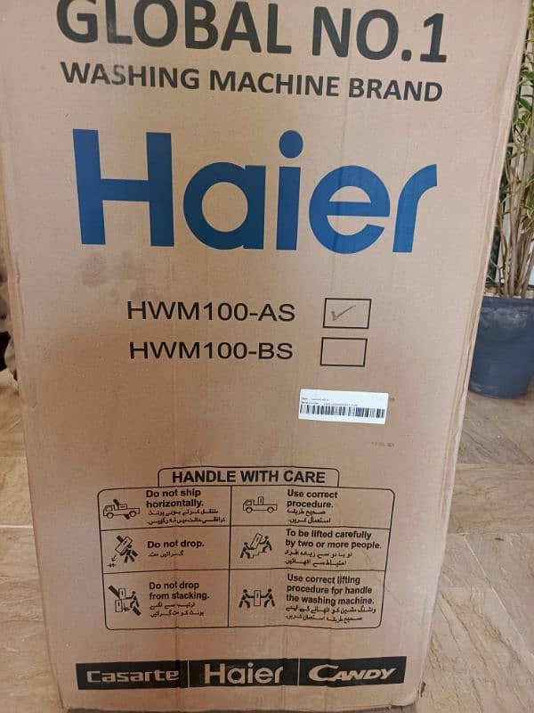 New box pack Haier Twin Tub 100AS 1