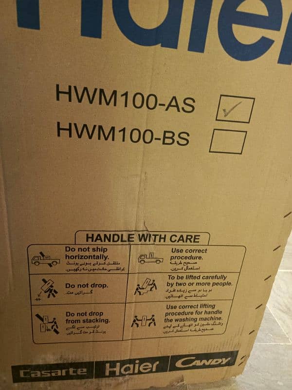 New box pack Haier Twin Tub 100AS 3