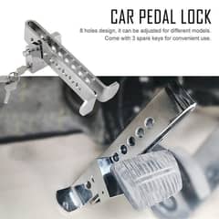 Car Security pedal lock. Free home delivery.