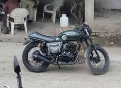 hi speed infinity 150 cc cafe racer