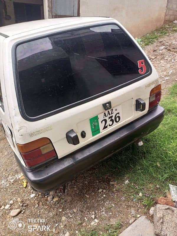 Suzuki Mehran VX 1989 4