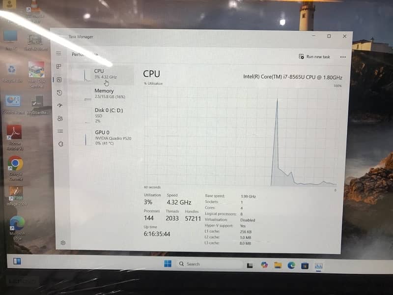 LENOVO T490 i7 8gen (2gb gpu) 4