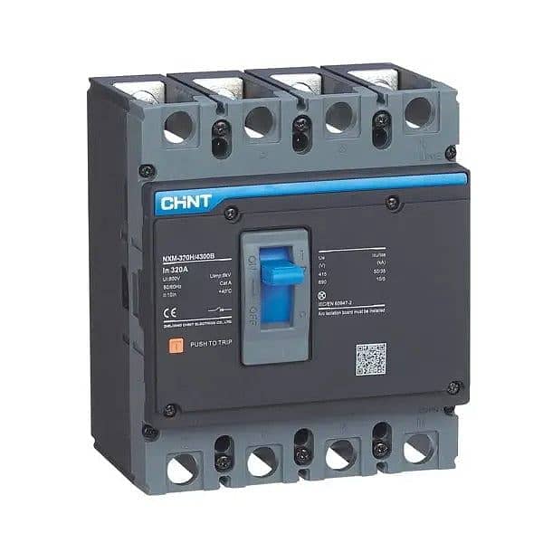 Chint 400 amp 4 pole MCCB Breaker 0