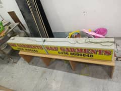 Sign Boards with light in good condition