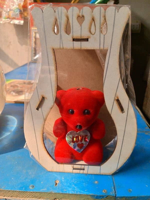 teddy bear toy with decoration piece 2