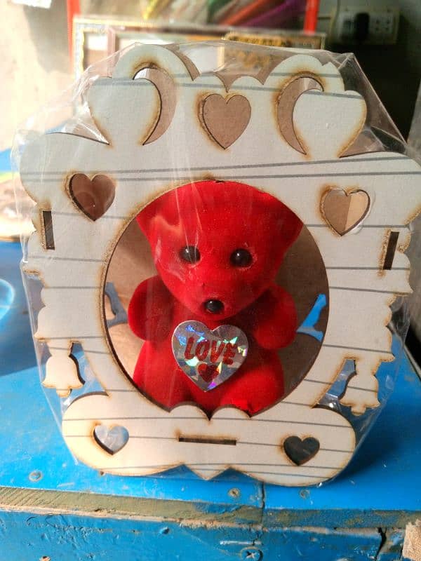 teddy bear toy with decoration piece 4