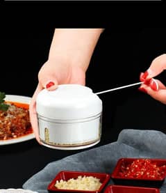 Hand-Pull Manual Food Chopper 0