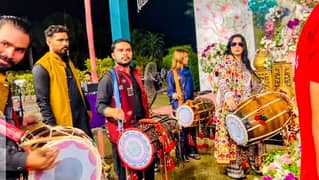 foji band baja/fauji pipe band Lahore/Dhool/ Barat/Shadi/Mehndi/Event