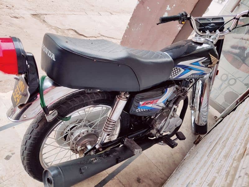 Honda cg125 2018 model convert in 2025 4