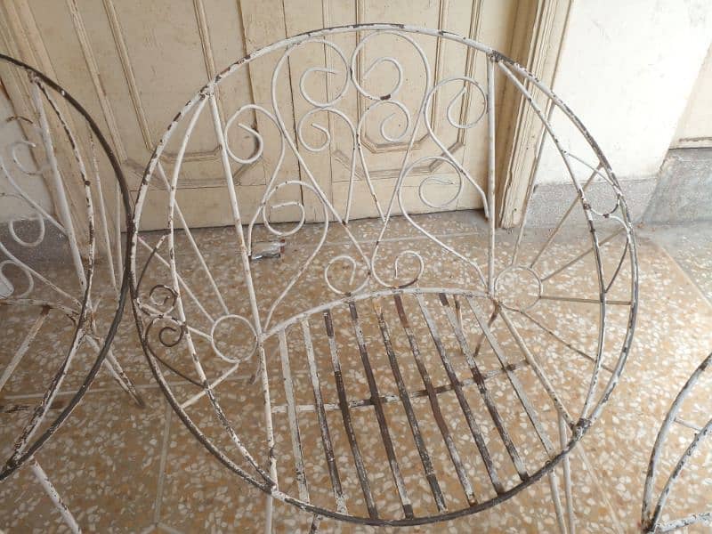 Garden Iron Chairs 2