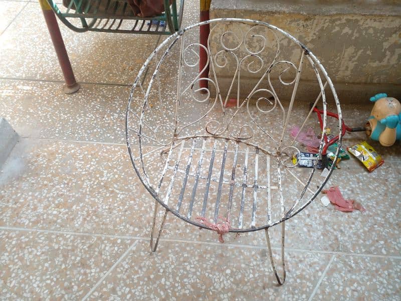 Garden Iron Chairs 6