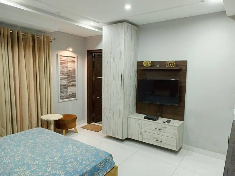 Studio Furnished Apartment Available For Rent In Sector E Bahria Town 5