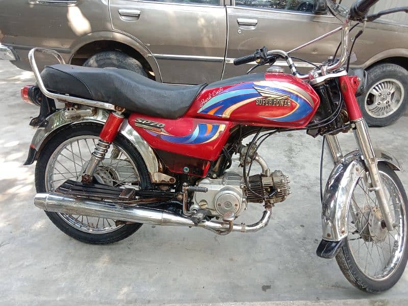 Super Power 70cc bike Rs 45000 demand 0