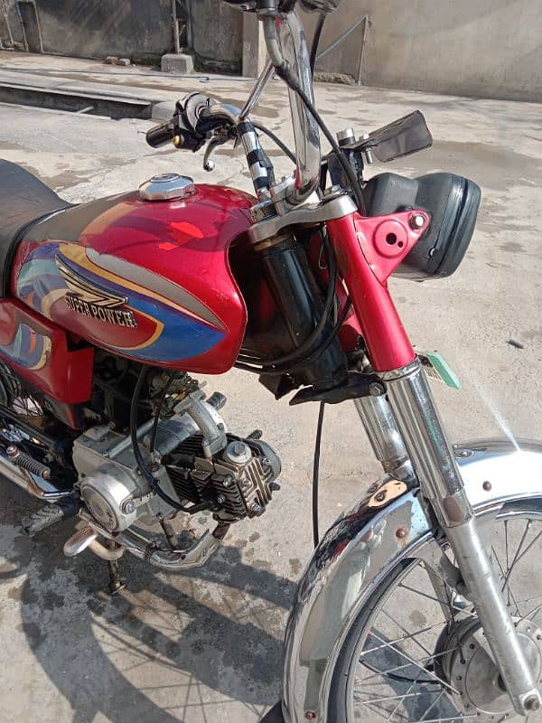 Super Power 70cc bike Rs 45000 demand 6