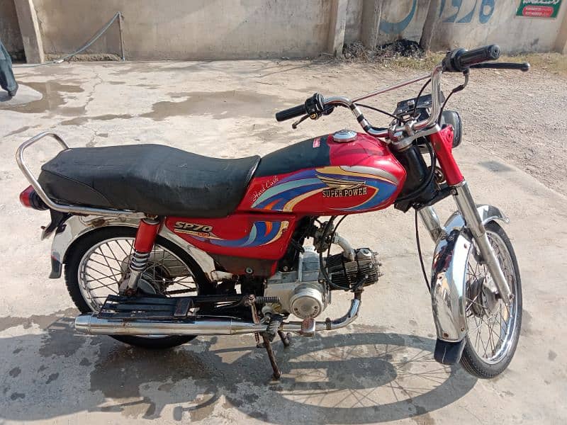 Super Power 70cc bike Rs 45000 demand 7