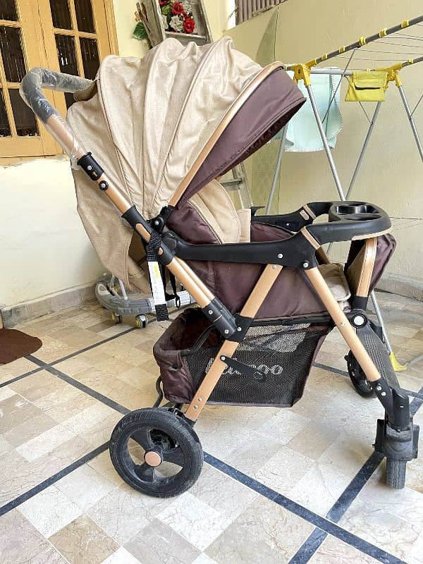 Belecoo baby luxury foldable stroller 2