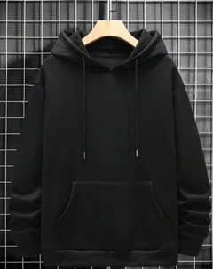 1 pc Man's flace plain Hoodie