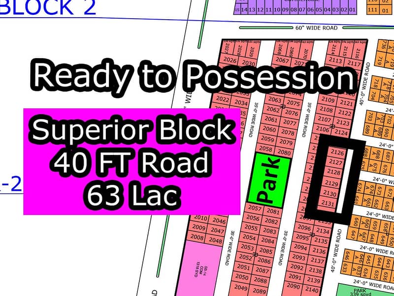 R - (40 FT Road + Superior - 2) North Town Residency Phase - 1 Surjani 0