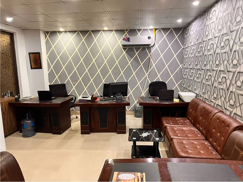 Area 310 Sq. Feet Office For Sale Monthly Rental Income 40k Best Investment On Main Boulevard Gulberg Lahore Original Picture 0