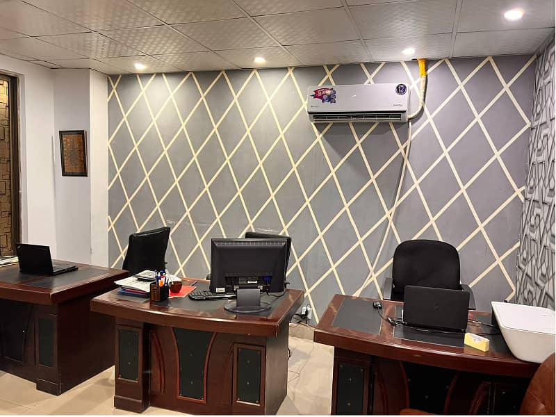 Area 310 Sq. Feet Office For Sale Monthly Rental Income 40k Best Investment On Main Boulevard Gulberg Lahore Original Picture 1