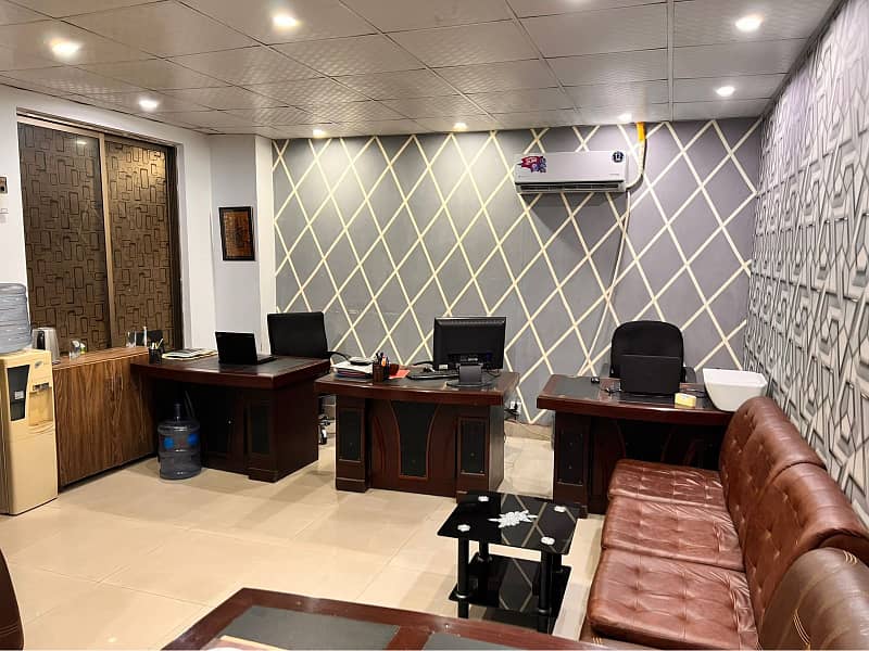 Area 310 Sq. Feet Office For Sale Monthly Rental Income 40k Best Investment On Main Boulevard Gulberg Lahore Original Picture 4