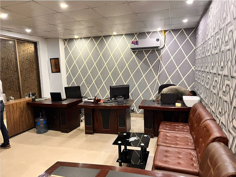 Area 310 Sq. Feet Office For Sale Monthly Rental Income 40k Best Investment On Main Boulevard Gulberg Lahore Original Picture 5