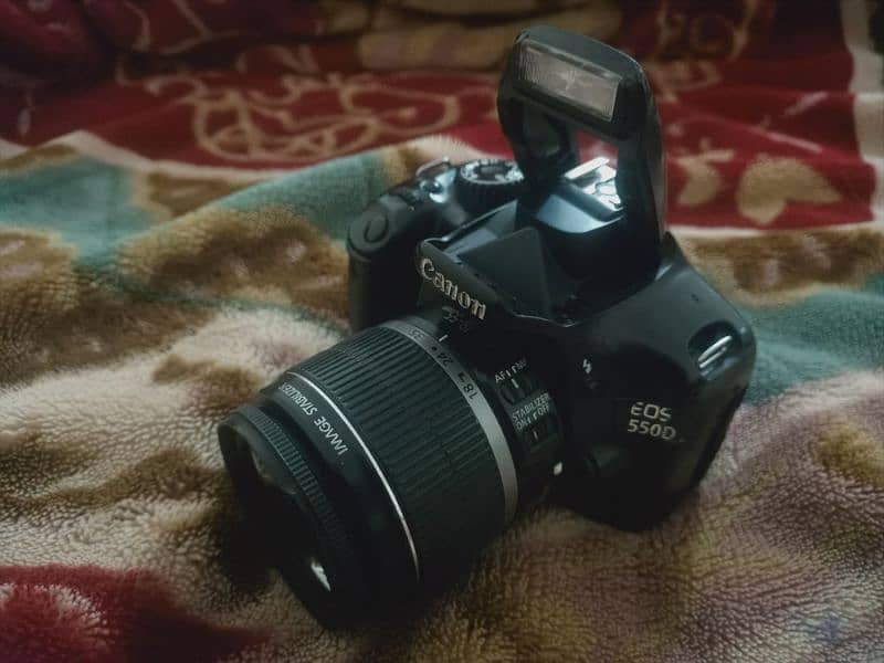 Canon 550d with 18-55 lense 1