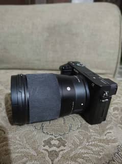 Sony 6500 with sigma 16mm 1.4 lens