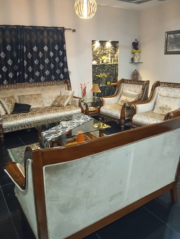 1 Kanal Furnished House With 15KV Solar For Rent In Opf Society Main Khayaban E Jinnah Road Lahore. 9